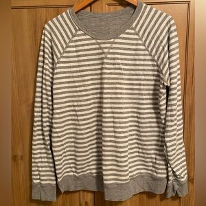 Lululemon Striped Reversible Pullover